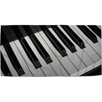 Osuška Sablio Ručník Klávesy piana - 50x100 cm