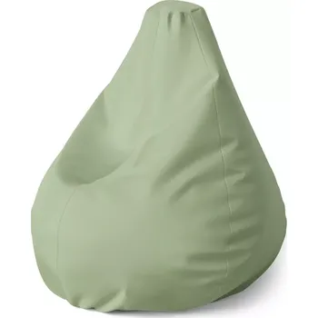 Sedací pytel Sablio Sedací vak Pear Zelená serene - 70 x 95 x 15 cm
