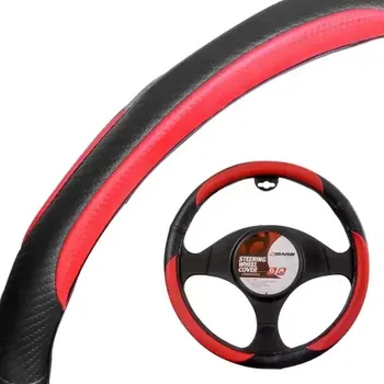 Potah na volant 4CARS POTAH VOLANTU 37-39CM červený 95347