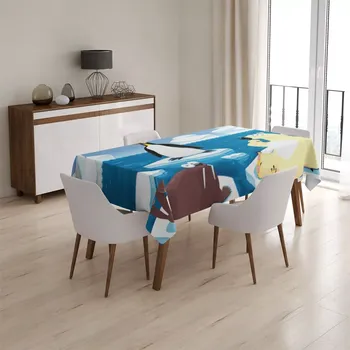 ubrus Sablio Ubrus Lední zvířátka - 90x90 cm