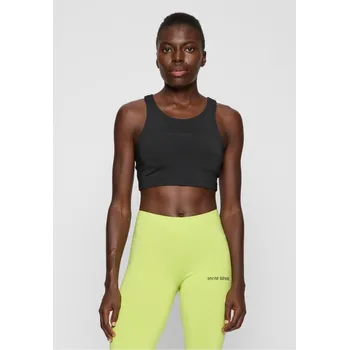 W-Essential Crop Top - black L