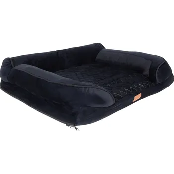 Pelíšek pro psa Purlov 26914 Ortopedický pelíšek pro psa 65 x 55 cm, vel. S, černá