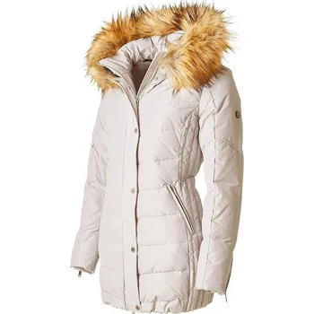 Křídová péřová bunda SAKI LAUREN 78 cm 42