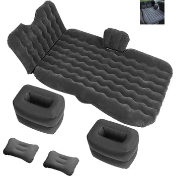 Nafukovací matrace Univerzální nafukovací cestovní matrace do auta, 135 x 90 cm + 50 cm nafukovací polštář