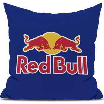 Polštář Red Bull polštářek modrý 30 x 30 cm