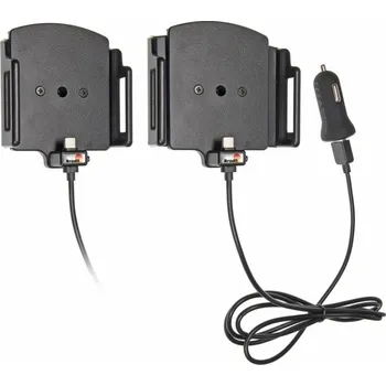 Brodit držák do auta nastavitelný s USB-C a nabíjením z cig. zapalovače/USB š. 75-89 mm, tl. 12-16, doprava ZDARMA!