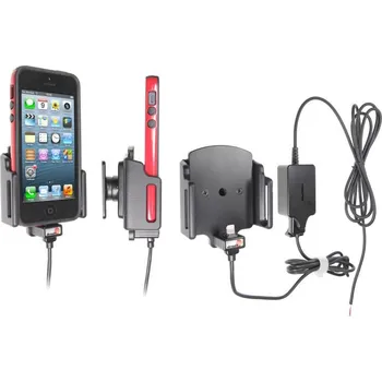 Brodit držák do auta na Apple iPhone 12 Mini/SE2016/5 v pouzdru š.62-77mm,tl. 6-10mm se skrytým nab., doprava ZDARMA!