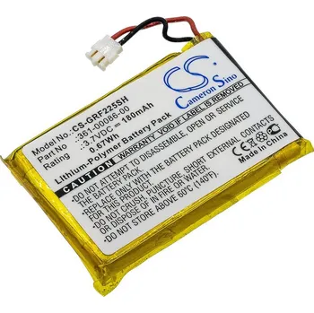 Telefonní příslušenství Baterie pro Garmin Approach G10, S20, Vivoactive 4, Forerunner 220, 225, 630, 645, 735, 745, 180 mAh