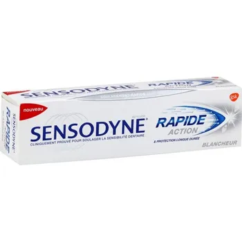 zubní pasta Sensodyne zubní pasta Premium Range Rapid Action Whitening 75 ml