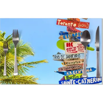 prostírání Sablio Prostírání Ukazatele měst: 40x30cm