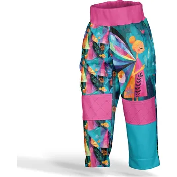 Panel se střihem 146 softshell kalhoty kouzlo letních křídel