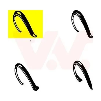 Blatník karosérie Rozšíření, blatník VAN WEZEL 5812521