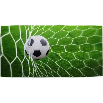Osuška Sablio Ručník Fotbalový míč v bráně - 30x50 cm