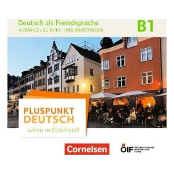 Německý jazyk Pluspunkt Deutsch - Leben in Österreich - B1: Audio-CDs zu Kurs- und Arbeitsbuch – Friederike Jin,Joachim Schote (DE)