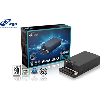 Počítačový zdroj FSP ATX FlexGURU/300W/Flex/80PLUS Gold/Modular/Retail
