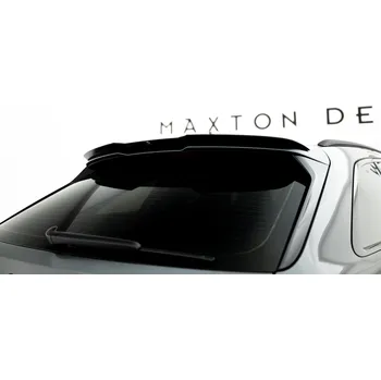 Tuning Maxton Design prodloužení spoileru ver.1 pro Audi RS6 C8, černý lesklý plast ABS