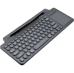 Mobilly bezdrátová klávesnice s touchpadem, černá, US