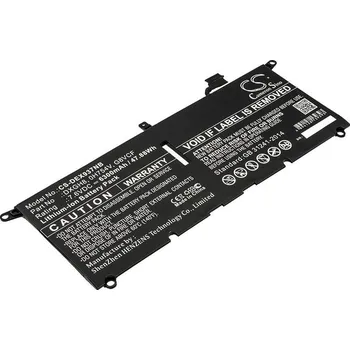 Baterie k notebooku Baterie pro Dell XPS 13 9370, 6300mAh