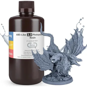 Příslušenství k 3D tiskárně ELEGOO ABS-like Resin V3.0 1KG, Grey