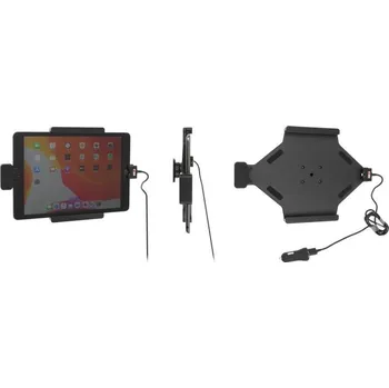 Brodit držák do auta na Apple iPad 10,2" (2021/2020/2019), bez pouzdra, nabíjení CL/USB, s jištením, doprava ZDARMA!