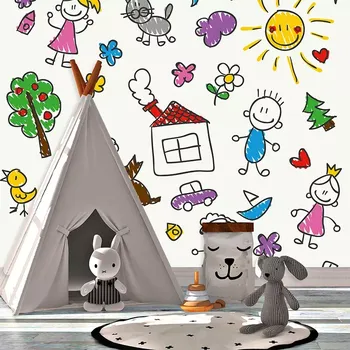 Tapeta Sablio Tapeta Malování 2 - 125x75 cm