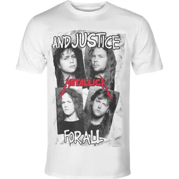 Pánské tričko Tričko metal pánské Metallica - FACES FIRST FOUR ALBUMS - PLASTIC HEAD - PHDMTLTSWFAC - S