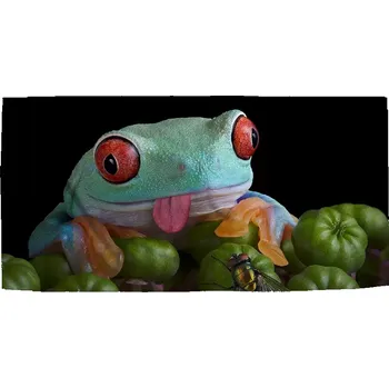 Sablio Ručník Veselá žába - 30x50 cm