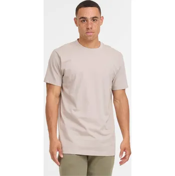 Pánská móda Pánské tričko Urban Classics ze 100% bavlny Barva: béžová krémová, Velikost: L