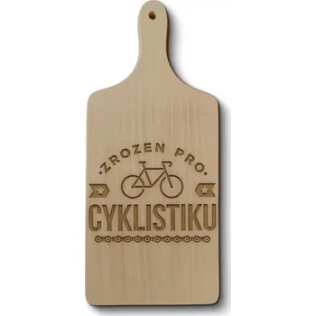 Kuchyňské prkénko Sablio Prkénko Zrozen pro cyklistiku