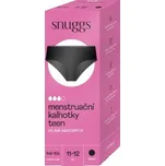 Snuggs Teen Menstruační kalhotky na silnou menstruaci černé 11-12 let