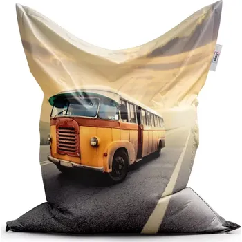 Sedací pytel Sablio Sedací vak Classic Autobus veterán - 150x100 cm