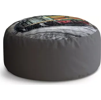 Taburet Sablio Taburet Circle Lokomotiva: 38x48 cm