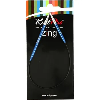 Jehlice Asymetrické jehlice KnitPro Zing 4 mm 25 cm