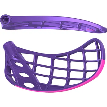 Florbal FAT PIPE SILK SLICKS PPS DEEP PURPLE/PE LE PINK Strana: levá