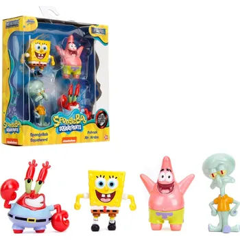 Figurka Jada Toys Spongebob sada 4 kovových sběratelských figurek 5–7 cm metalfigs