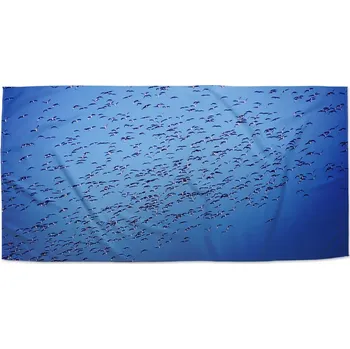 Osuška Sablio Ručník Hejno ptáků - 50x100 cm