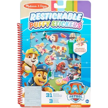 Modelovací hmota Melissa and Doug Melissa&Doug Tlapková patrola vystouplé opakovatelná samolepka Zátoka dobrodružství 33256