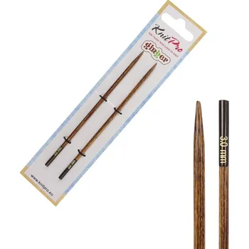 Jehlice Vyměnitelné dřevěné jehlice Ginger 3 mm