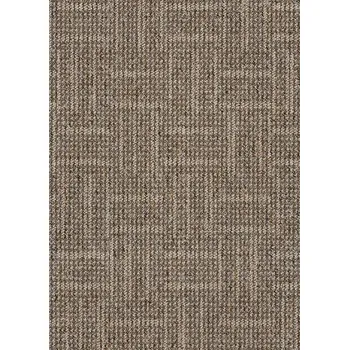 Koberec Breno Metrážový koberec CADIZ 5018 béžový, šíře 500 cm, Hnědá/Béžová