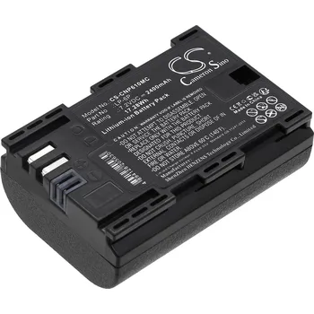 Baterie pro Canon Eos 60d, Eos 5d Mark lI, Eos 7d a další, 2400 mAh, Li-Ion