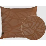 Povlak DAMAŠEK mikro 40x40 cm MUSA hnědý