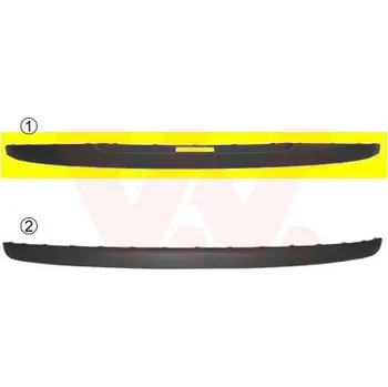 Nárazník Kryt nárazníku VAN WEZEL 1620550