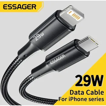 Datový kabel Essager Sunset USB-C to Lightning 29W, 1m
