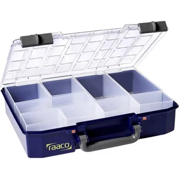 Sada nářadí raaco CarryLite 80 4x8-9 kufřík na součástky (d x š x v) 278 x 337 x 80 mm přihrádek: 9