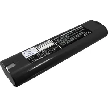 Baterie pro Makita ML900 Flash light, 4000, 6000, 8400, DA390D a další, 9,6V, 3 Ah