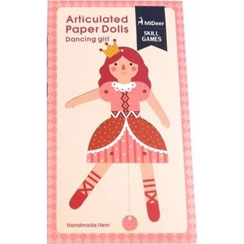Gadget Mideer kloubové papírové panenky - tanečnice