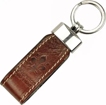 Kabelka Florence Brelok hnědá