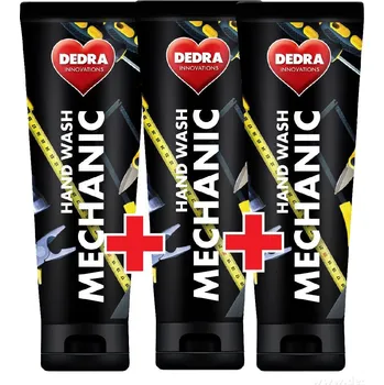 Péče o ruce 2+1 ZDARMA | MECHANIC | Abrazivní pasta na mytí silně znečistěných rukou | s přírodním abrazivem 3 x 200 ml