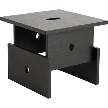 Konferenční stolek Odkládací stůl Hay Wood Box Coffee Table černě lakovaný dub