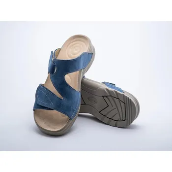 Dámská zdravotní obuv MEDISTYLE zdravotní dámská pantofel KIVI MODRÁ 42